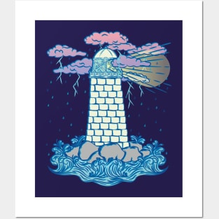 Lighthouse Posters and Art